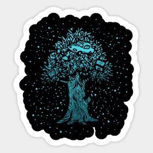 Save Our Forests in Space Sticker